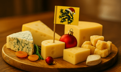 Vlaamse kazen in kerstsfeer